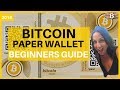 Bitcoin Paper Wallet Beginners Tutorial - YouTube