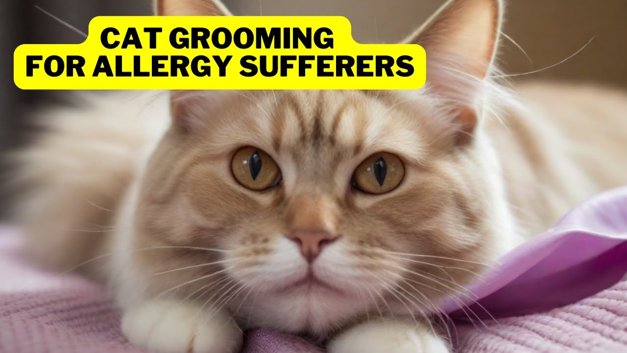 Cat Grooming for Allergy Sufferers Can Cat Grooming Help With Allergies Cat Grooming Guru