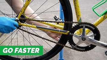 How To Change The Rear Cog / Sprocket On A Fixed Gear Bicycle