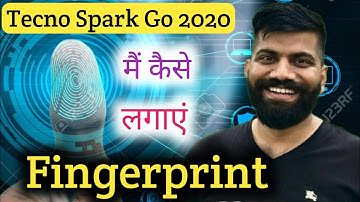 Tecno Spark go 2020 me fingerprint lock kaise lagaye | How to set fingerprint lock in Tecno Spark go