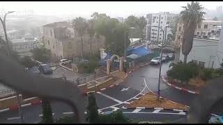 rain from my window, Haifa, Izrael