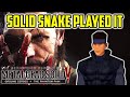 Solid Snake Played Metal Gear Solid 5!