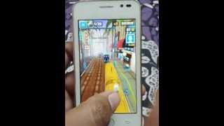 Subway Surfers gaming review on my Karbonn Smart A12 Star