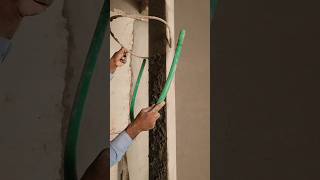 How to trimming wall face plaster with jughar #ideas ##skills #shorts #tipsntricks #ytshorts