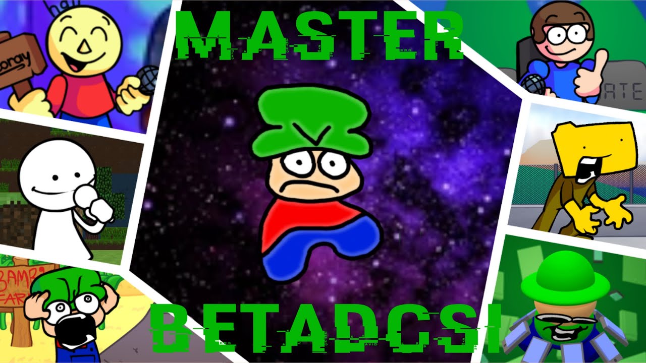 FNF Master but every turn a different character sings it - YouTube