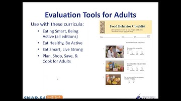 SNAP-Ed Evaluation Tool Training