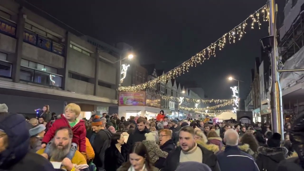 Southend Christmas lights switch-on 19/11/2022