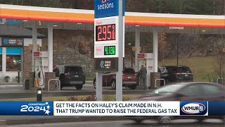 Fact-check: Did Trump support 25-cent gas tax hike?