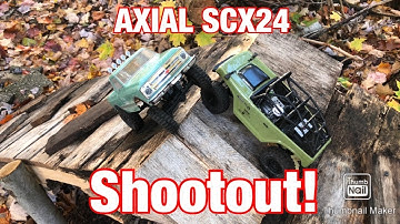 AXIAL SCX24 DEADBOLT VS C10!!