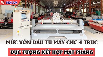 Mức Vốn Đầu Tư Máy CNC Đục Tượng Gỗ Đa Năng | Đông Phương Hà Nội