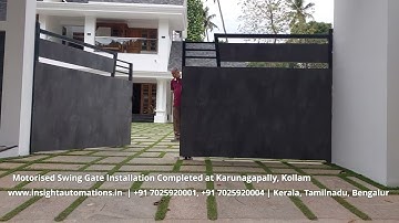 Trending Contemporary Modern Home Entrance Gate 2023 | Insight Automations