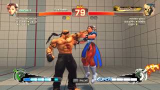 SSF4AE 2012    Chun li [AsteroideGenou0] Vs Sagat[mistercybou]