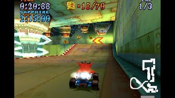 Crash Team Racing: N. Gin Labs (Relic Race) [1080 HD]