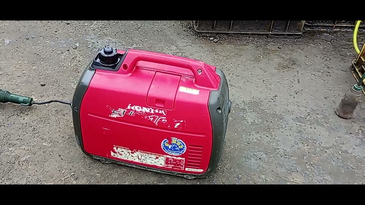 インバーター発電機 HONDA EU16i エンジン動きませんが点火プラグから
