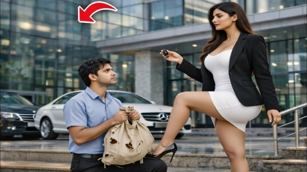 Rich Girl Insults Poor Man… Minutes Later She Regrets It!