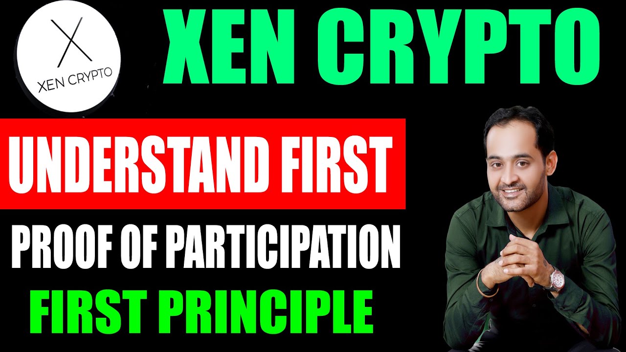 Xen Crypto latest development updates first principle of crypto by fair crypto foundation jack levin