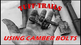 How to use  Camber Bolts and How They Work Geo Tracker Camber Adjustment