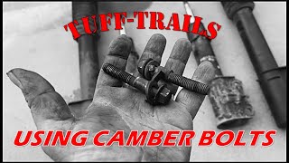 How to use  Camber Bolts and How They Work