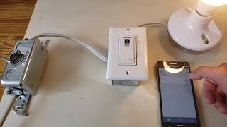 Leviton Smart Dimmer Setup and Leviton App Demo screenshot 2