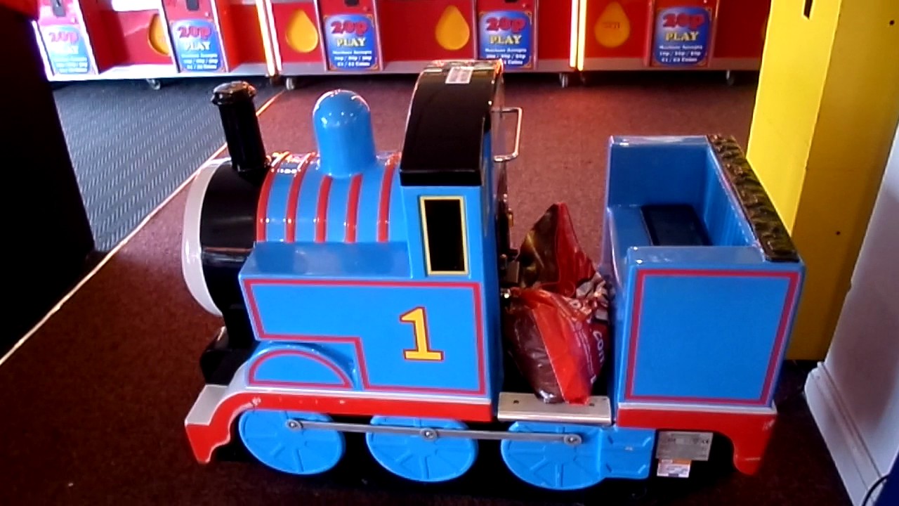 Jr Thomas the friends kiddy ride - YouTube