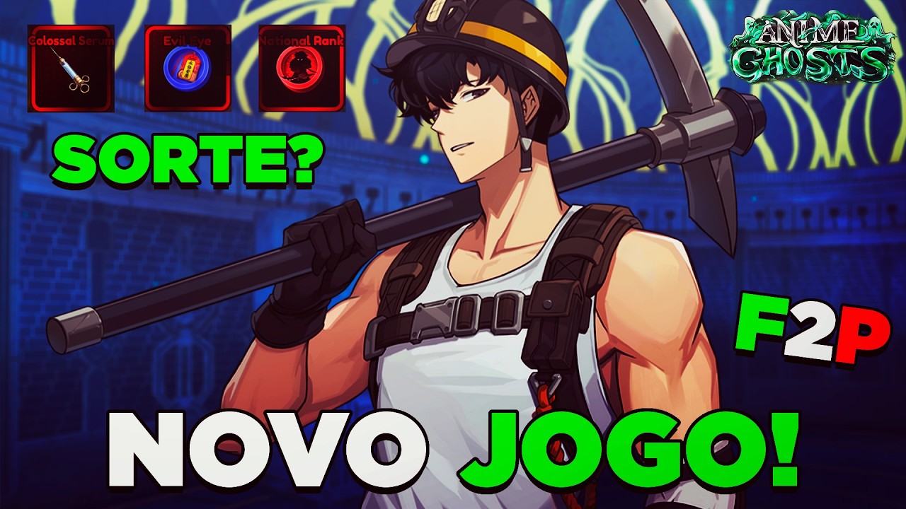 ZERANDO O ANIME GHOSTS SENDO F2P! de NOOB a PRO #1 😱🔥