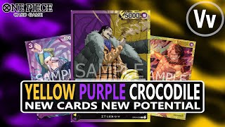 One Piece TCG: Purple Yellow Crocodile Got Some Much Needed Tools in EB01\/OP07 (Comprehensive Guide)