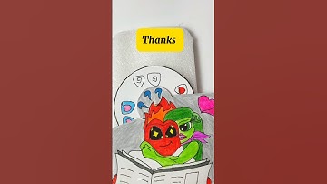 Inside Out 2 🟢 Anger & Disgust #paperdiy #papercraft #insideout #insideout2