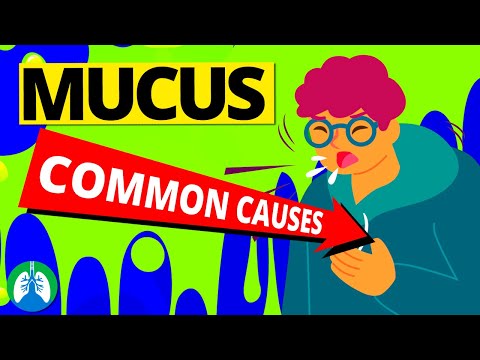Video: Ce cauzează mucus sau flegmă?