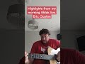 #guitarist #clapton Highlights from my morning live.