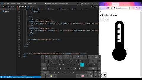 ASMR Programming | Weather App Using HTML And CSS - No Talking