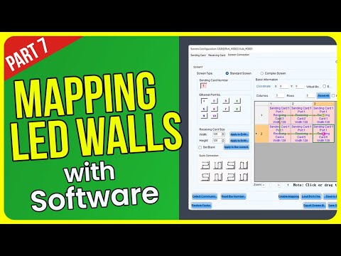 LED Wall Setup | 07 Mapping LED Video Walls with Software