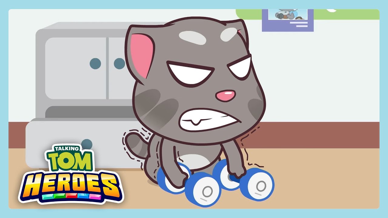 Getting Strong | Talking Tom | WildBrain Superheroes - YouTube