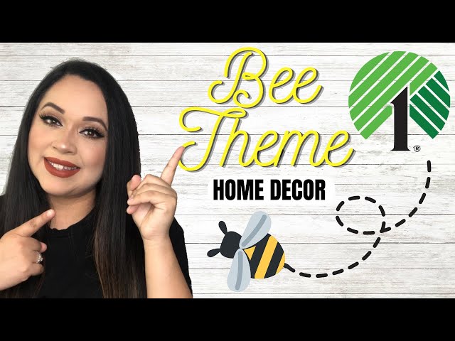 5 Dollar Tree DIY 🐝 Bee Themed Decor! 