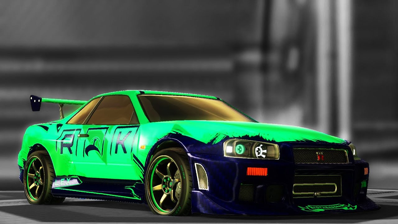 Nissan skyline rocket league