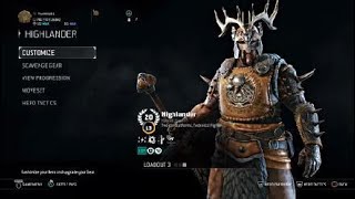 New Highlander Customization!