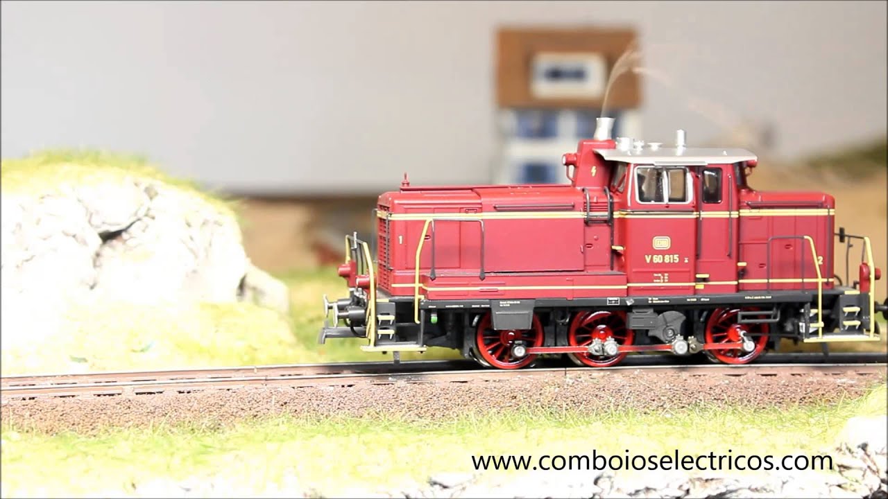 Locomotiva diesel da DB, classe V60 815 - YouTube