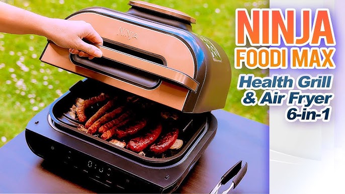 Ninja Foodi Max Health Grill & Air Fryer AG551UK Review & Demonstration 