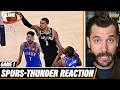 Spurs-Thunder Reaction: How Wemby & Castle beat chess match vs. Shai Gilgeous-Alexander & Chet