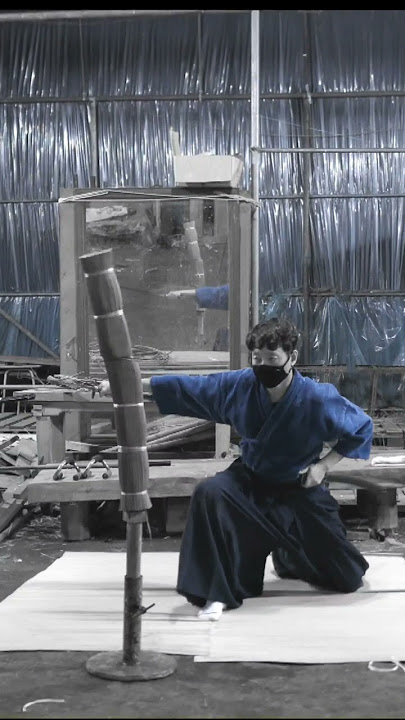 (katana cutting) batto-jutsu cutting tatami #iaido