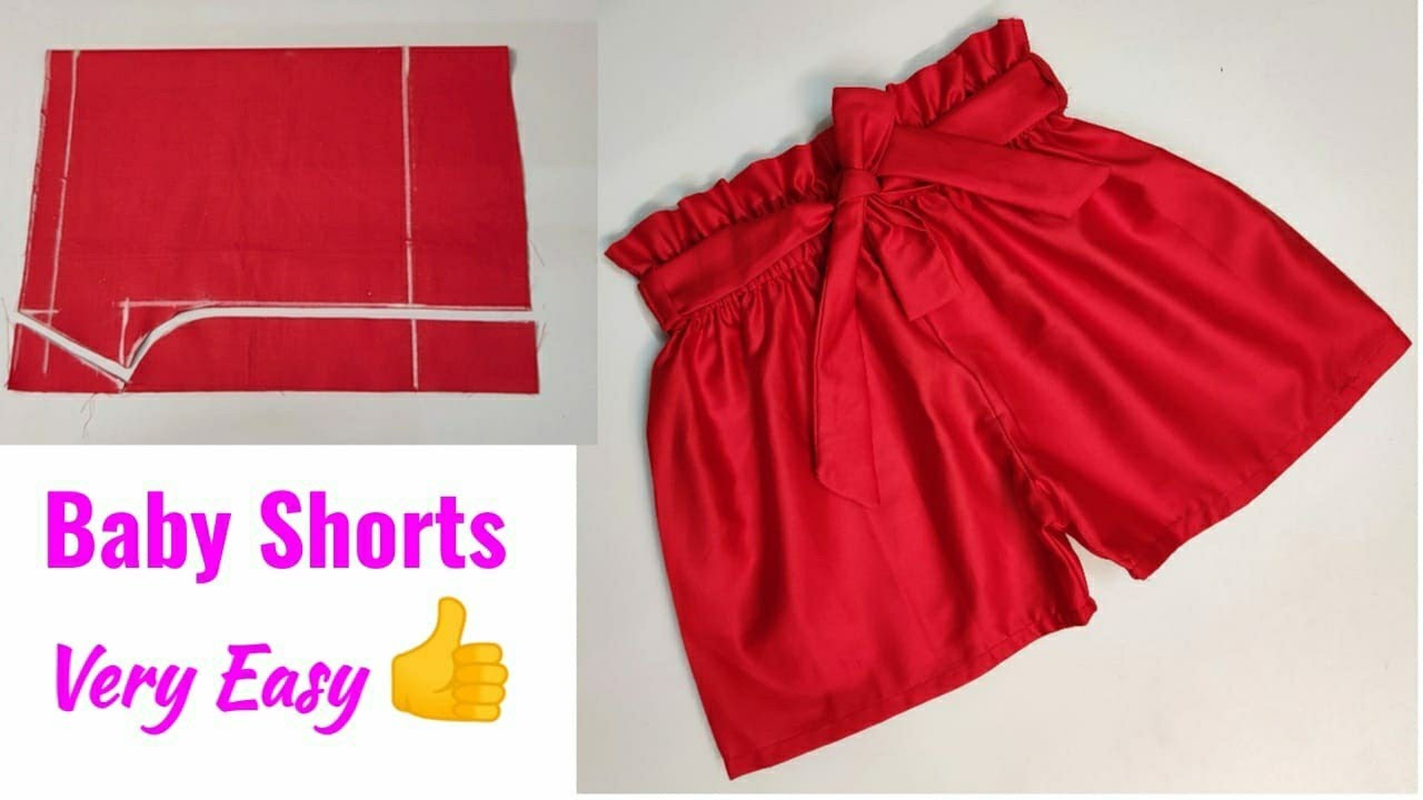 Baby Shorts/Pant Cutting and Stitching Shorts Cutting and Stitching