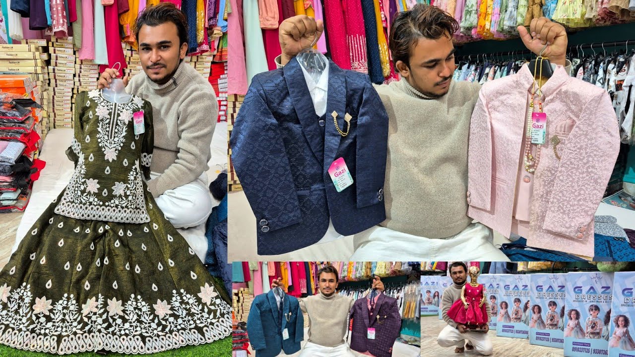 Eid special girls dresses for wholesale in metiabruz wholesale market 