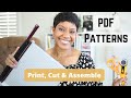 How to Prepare PDF Patterns