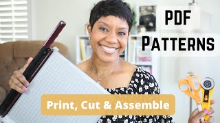 How to Prepare PDF Patterns