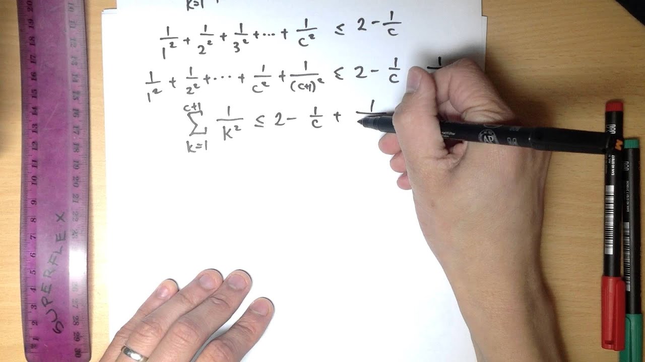 Induction Inequality Proof Example 1 S K 1 To N 1 K 2 1 N Youtube