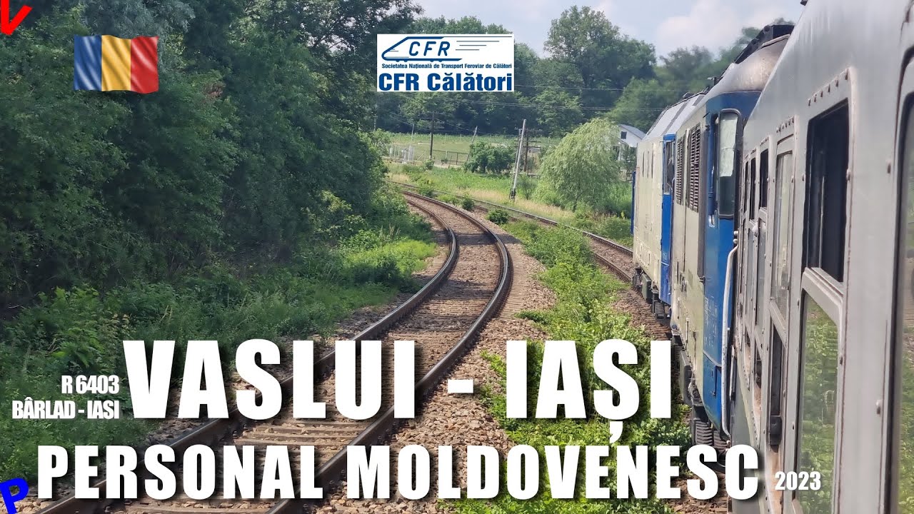 Calatorie Vaslui - Iasi in 2023 | Tren cu vagoane, naveta de dupa masa si caldura in vagoane