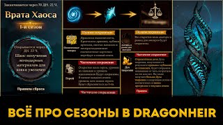 Будет Вайп? 😵 Всё Про Сезоны! | Dragonheir: Silent Gods | Элви