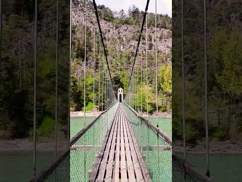 Tirol - Stams-Hängebrücke