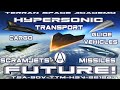 Hypersonic Missiles, Glide Vehicles and Spaceplanes