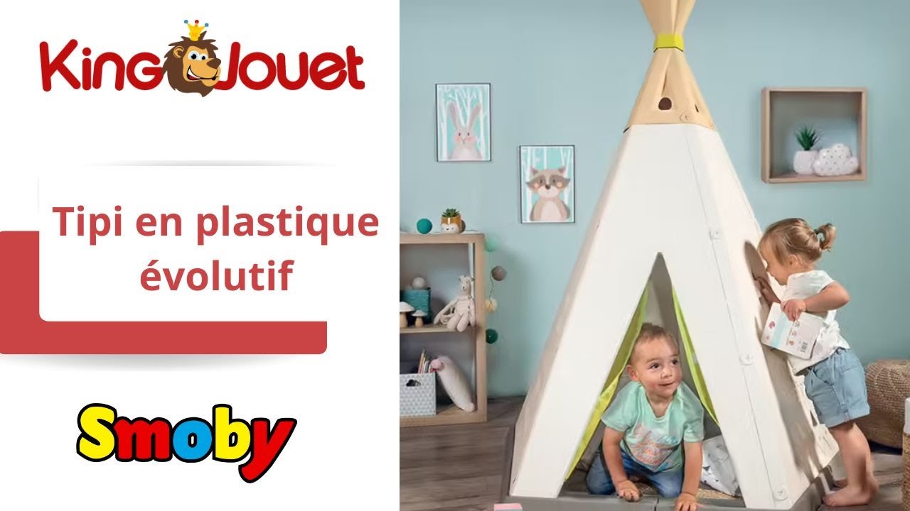 Tipi intérieur ou extérieur pour enfant Smoby