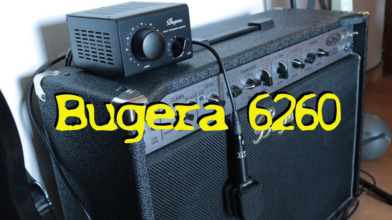 Bugera 6260 con Atenuador Bugera YouTube